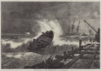 The Surf-Boat at Port Elizabeth, Algoa Bay